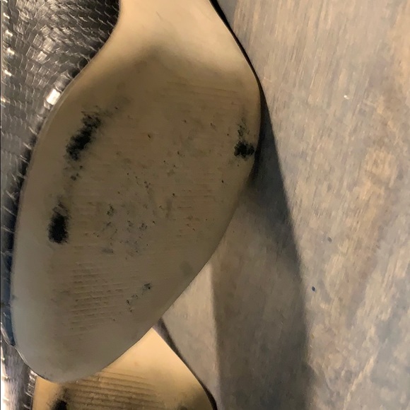 Talbots Genuine Leather Studded PeepToe Pump - Picture 7 of 7